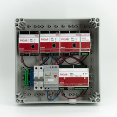 Kapsling med 24V-transformer og afbryder, 300x300, IP65