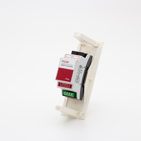 Kapsling til PiiGAB P1/HAN-P1 Converter 55x160 mm IP30