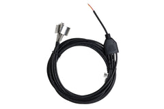 External temperature stainless steel probe for pipes. 2 meter cables with dual winged temperature probe (max 125 degrees C)