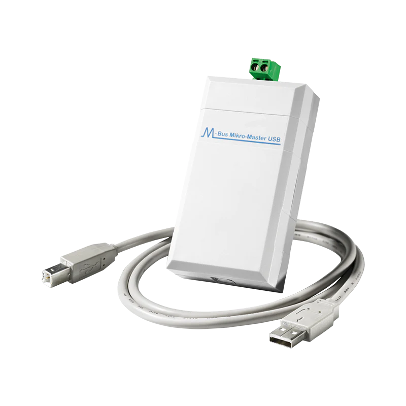 M-Bus-mikromaster med specialkabel til bærbare computere (USB), til 10 enheder