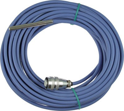 Temperature sensor, 15m cable