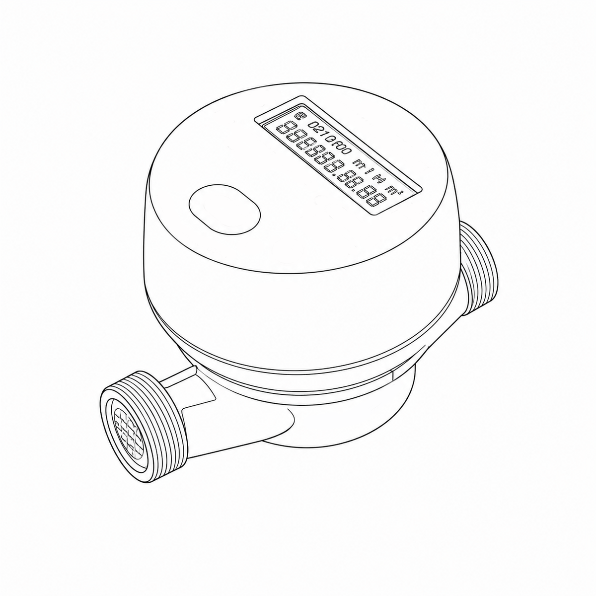 Water meter - wM-Bus / LoRa - Other dimensions